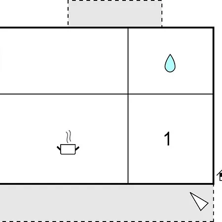 1 Bedroom Cozy In Bosana Apartmán *